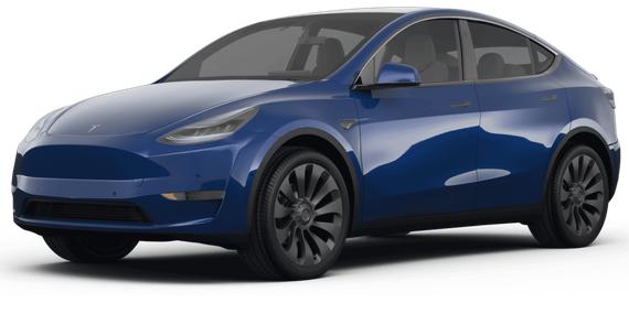 TESLA MODEL Y 2022 7SAYGDEF2NF464308 image